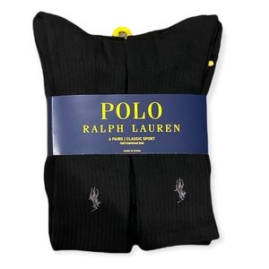 Polo Ralph Lauren classic sport 6 pairs of socks
